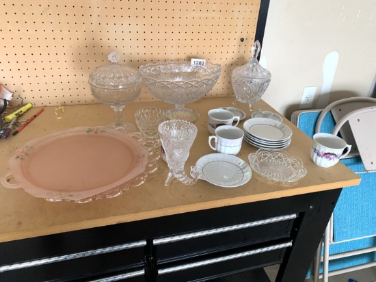 Assortment of Glassware