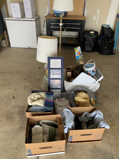 2 Lamps, Towels, Kite, Kitchen Items & More