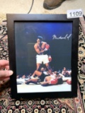 Muhammad Ali Signed And Framed Photograph