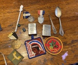 Advertising lighters, scouting patches etc lot