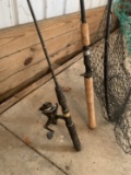 2 Fishing Nets & 2 Fishing Poles