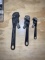 3 Offset Pipe Wrenches