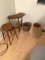 Primitive Style Stool, Kidney Shaped Side Table, & More