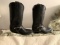 Leather Boots Size 9