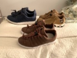 3 Pairs of K-Swiss Shoes size 9 1/2