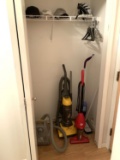 Hall Closet Clean Out - Vacuums & Hats