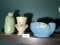 Weller, other pottery pieces lot