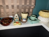 Group lot of assorted art pottery