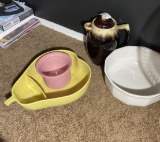 Group lot of McCoy pottery