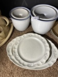 Group lot of Pfaltzgraff pottery dinnerware