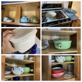 Assortment of vintage Hall ceramics and more