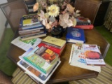 Group lot of assorted cookbooks and more