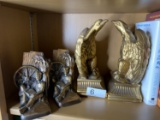 2 Pairs of VIntage Bookends