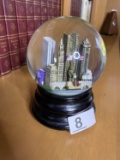 Vintage Saks Fifth Ave. Columbus Snow Globe