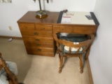 Vintage Ethan Allen Desk and Chair