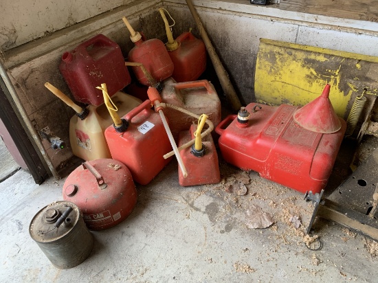 Group of Gas Cans