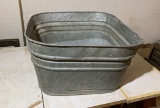 Galvanized Tub