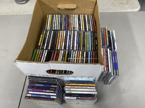 Large lot of assorted music CDs