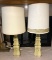 Pair of Beautiful Vintage Retro Style Lamps