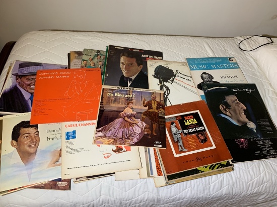 Group of show Tune and Broadway Records