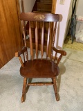 Made in Malaysia Rocking Chair - See Photos There is some Damage