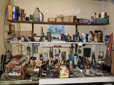 Clean Out Contents of Garage Work Bench.  See Photos