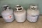 3 Propane Cylinders.  Only 1 is Full