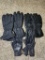 2 Pairs of Harley Davidson Gloves and Pair of Leather Gloves.  See Photos for Sizes