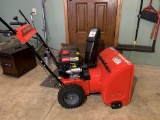 LIKE NEW! Craftsman 24 inch Snow Throwers.  Has key & nibs on tires.