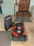 Troy-Bilt 21 inch Push Mower with Rear Bag