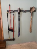 Shovels, Kobalt Post Hole Digger, Push Broom and More