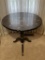 Modern Pedestal Table with Beautiful Design on Top and Base