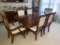 Lovely Dining Room Set.  Table, 6 Chairs, and Leaf
