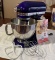 Kitchenaid Artisan Stand Mixer with Attachments and Book