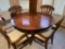 Dining Set with 4 Chairs and Leaf.  See Photos.