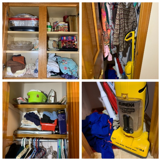 Cleanout Laundry Room - Vacuum, Clothing, Laundry Items & More