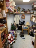 Contents of Master Bedroom Closet and Bathroom.  See Photos