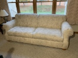 Rowe Sofa with Side Stand and Lamp