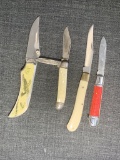 4 Knives - Imperial, Pakistan, & 2 Made in China