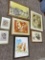 Group lot of assorted art in frames