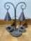 Unusual Arts & Crafts Wrought Iron Lamp