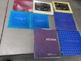 Group lot of gallery books on Op Artist Julian Stanczak