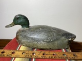 Antique Hand Carved and Painted Duck Decoy