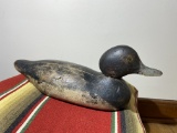 Antique Hand Carved and Painted Duck Decoy