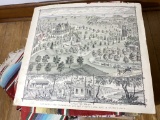 Camp GIlbert Euclid Ohio 19th c. illustration