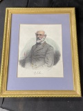 Vintage Color Print of Robert E Lee