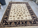 Large wool area rug