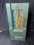 Antique Heavy Coin Op gum dispenser machine