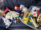 Large lot of vintage toys