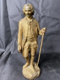 Antique cast iron Thomas Jefferson statue